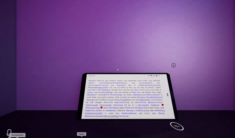 Unique virtual YARAT: I might be staring at infinity or backs of my own eyelids (PHOTO/VIDEO)