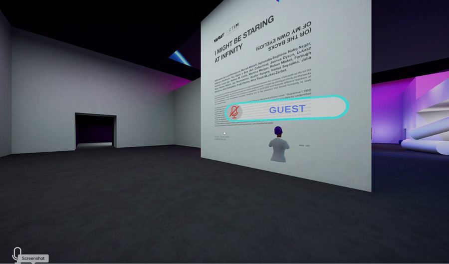 Unique virtual YARAT: I might be staring at infinity or backs of my own eyelids (PHOTO/VIDEO)