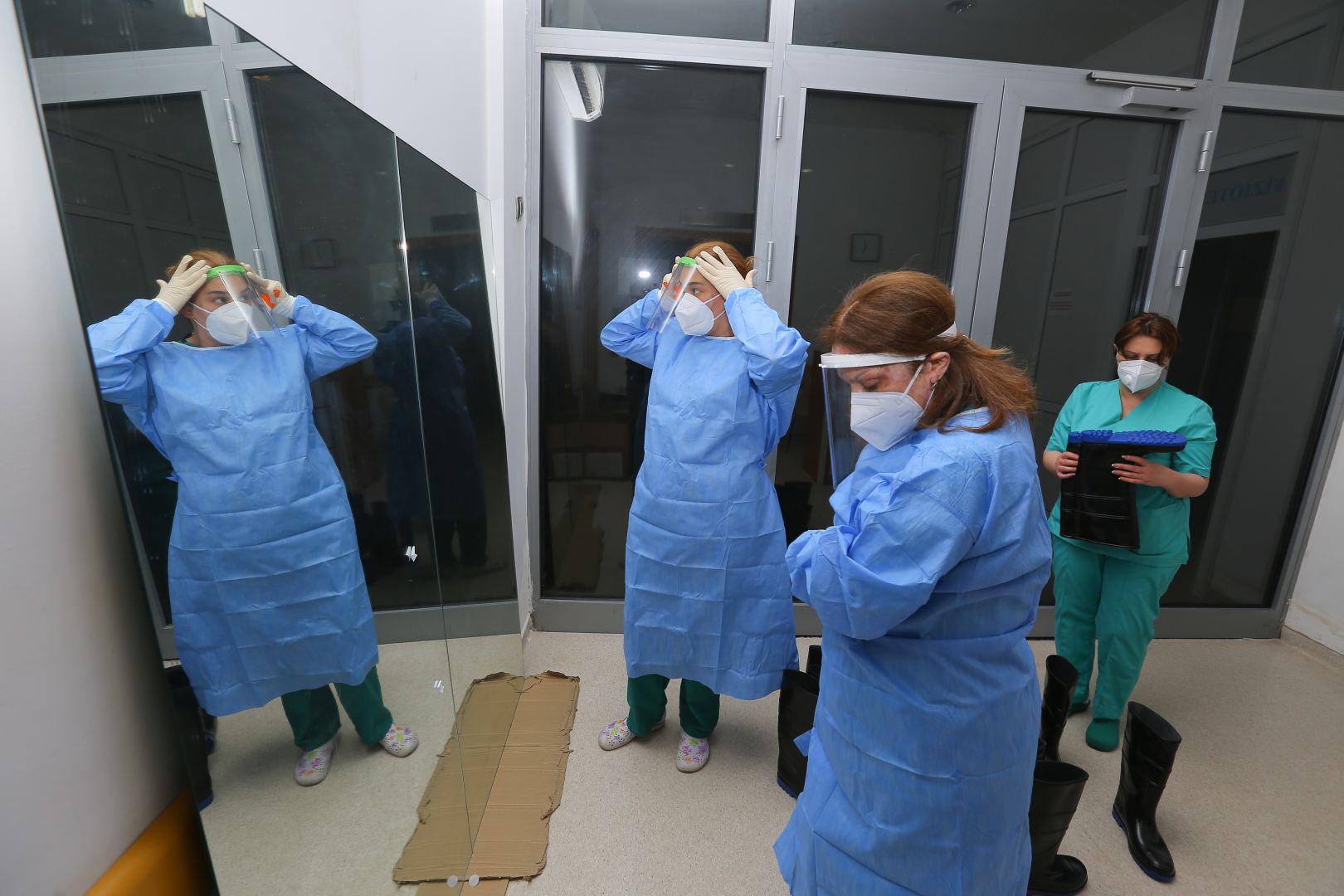 Бойцы невидимого фронта! Азербайджанские врачи, борющиеся с коронавирусом (ФОТО)