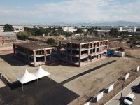 Azerbaijani president, first lady view construction of residential complex in Ganja (PHOTO)