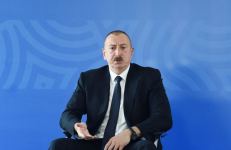Президент Ильхам Алиев и Первая леди Мехрибан Алиева приняли участие в открытии больницы модульного типа в Гяндже (ФОТО/ВИДЕО)
