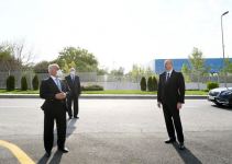 President Ilham Aliyev attends ceremony of launching “Azerbaijan” Thermal Power Station in Mingachevir after major overhaul (PHOTO)