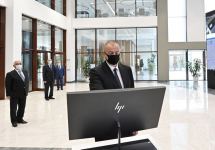 President Ilham Aliyev attends ceremony of launching “Azerbaijan” Thermal Power Station in Mingachevir after major overhaul (PHOTO)