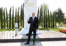 President Ilham Aliyev attends ceremony of launching “Azerbaijan” Thermal Power Station in Mingachevir after major overhaul (PHOTO)