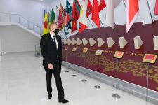 Azerbaijani president inaugurates State Symbols Museum in Mingachevir (PHOTO)