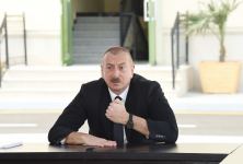 Президент Ильхам Алиев принял участие в открытии Н-ской воинской части министерства обороны (ФОТО/ВИДЕО)