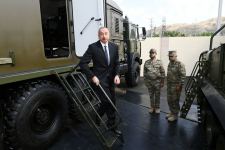 Президент Ильхам Алиев принял участие в открытии Н-ской воинской части министерства обороны (ФОТО/ВИДЕО)