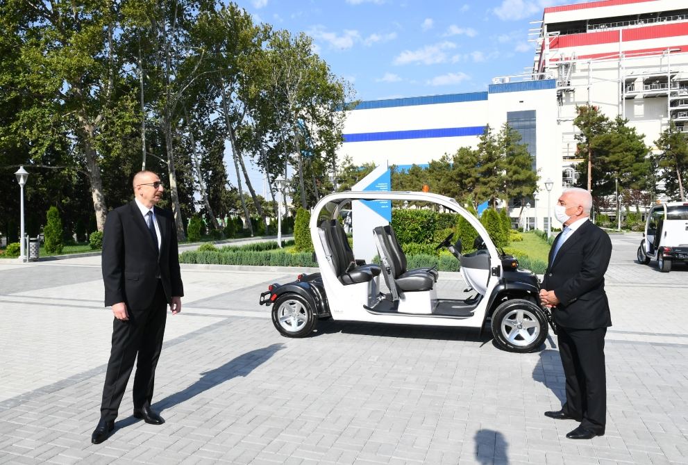 President Ilham Aliyev attends ceremony of launching “Azerbaijan” Thermal Power Station in Mingachevir after major overhaul (PHOTO)