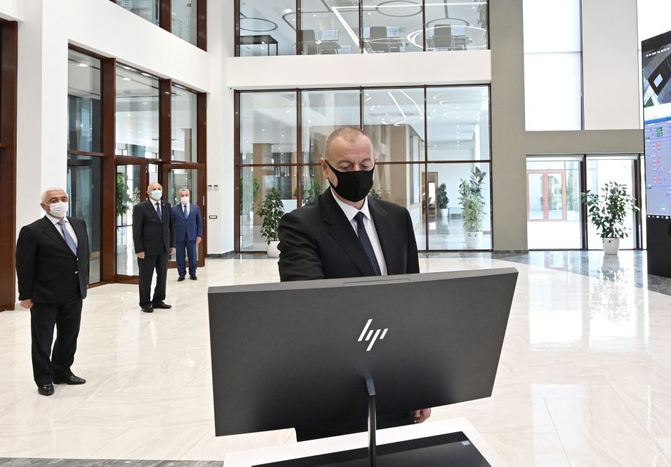 President Ilham Aliyev attends ceremony of launching “Azerbaijan” Thermal Power Station in Mingachevir after major overhaul (PHOTO)