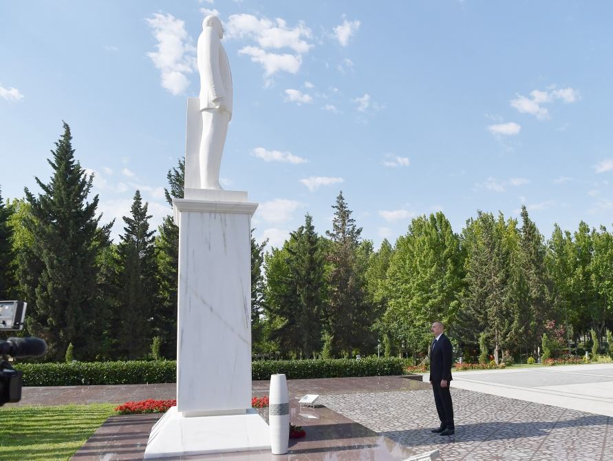President Ilham Aliyev attends ceremony of launching “Azerbaijan” Thermal Power Station in Mingachevir after major overhaul (PHOTO)