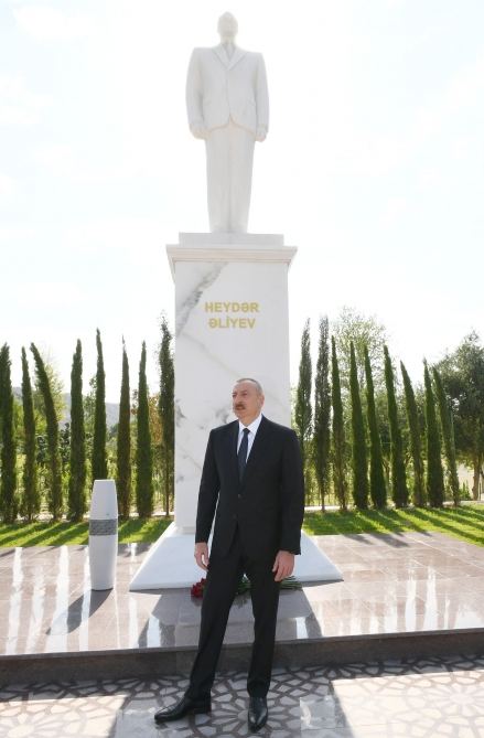 President Ilham Aliyev attends ceremony of launching “Azerbaijan” Thermal Power Station in Mingachevir after major overhaul (PHOTO)