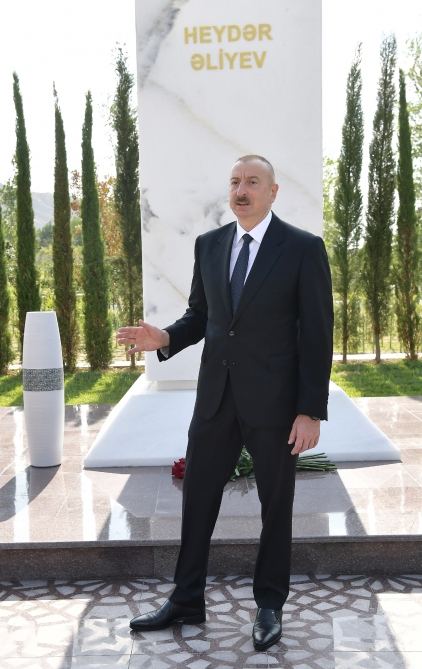 President Ilham Aliyev attends ceremony of launching “Azerbaijan” Thermal Power Station in Mingachevir after major overhaul (PHOTO)