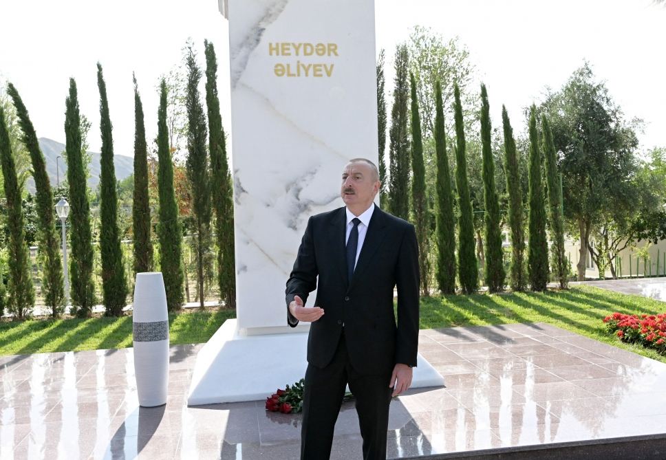 President Ilham Aliyev attends ceremony of launching “Azerbaijan” Thermal Power Station in Mingachevir after major overhaul (PHOTO)