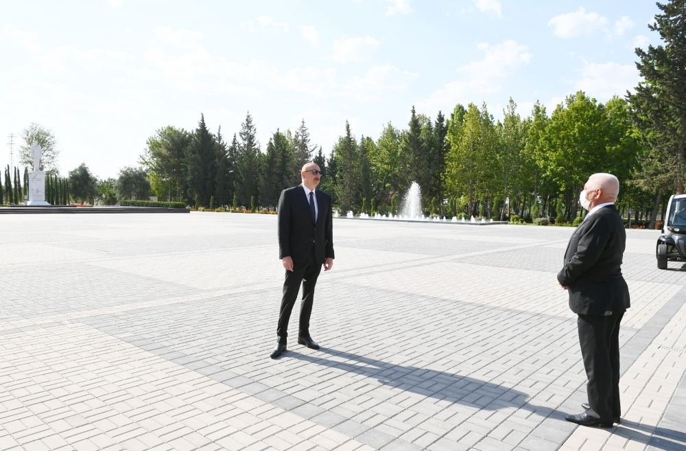 President Ilham Aliyev attends ceremony of launching “Azerbaijan” Thermal Power Station in Mingachevir after major overhaul (PHOTO)
