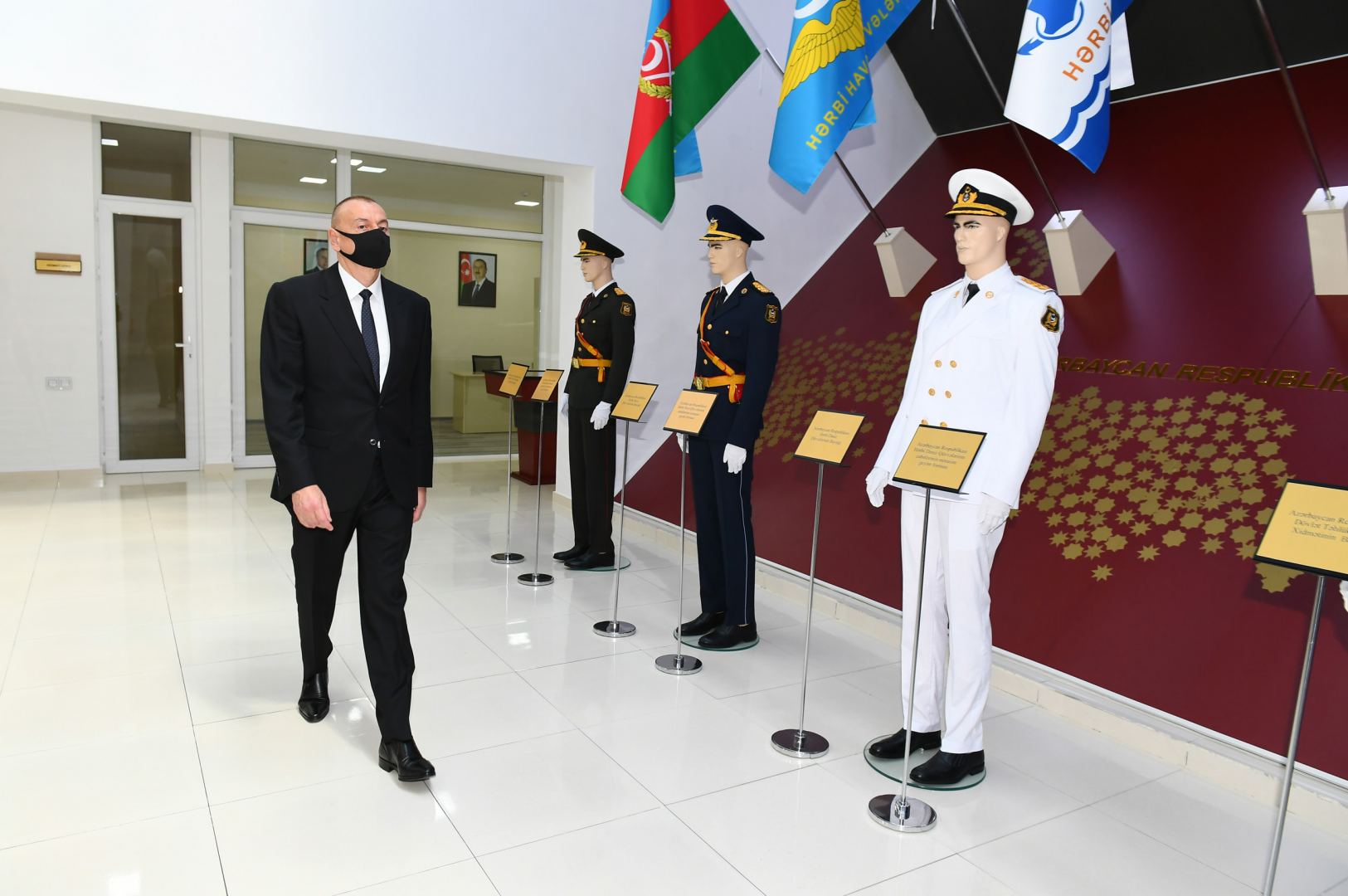 Azerbaijani president inaugurates State Symbols Museum in Mingachevir (PHOTO)
