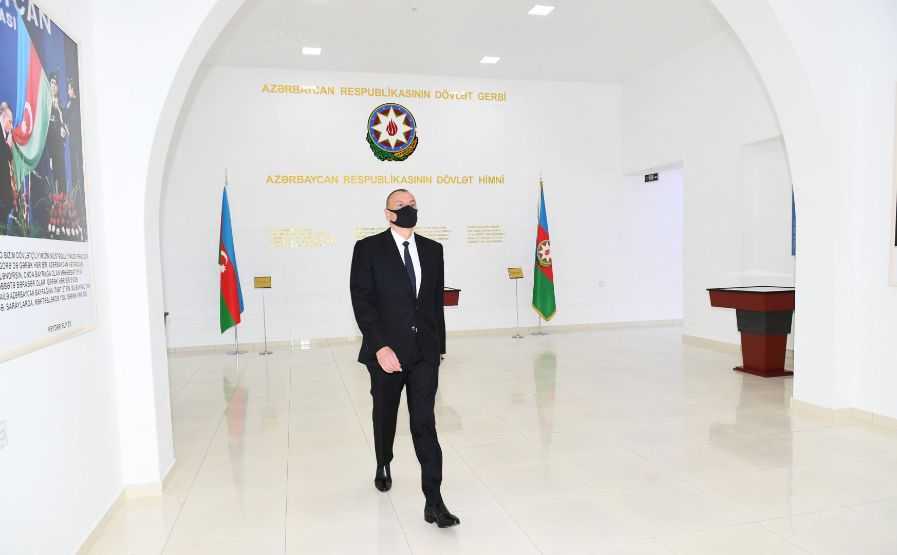Azerbaijani president inaugurates State Symbols Museum in Mingachevir (PHOTO)