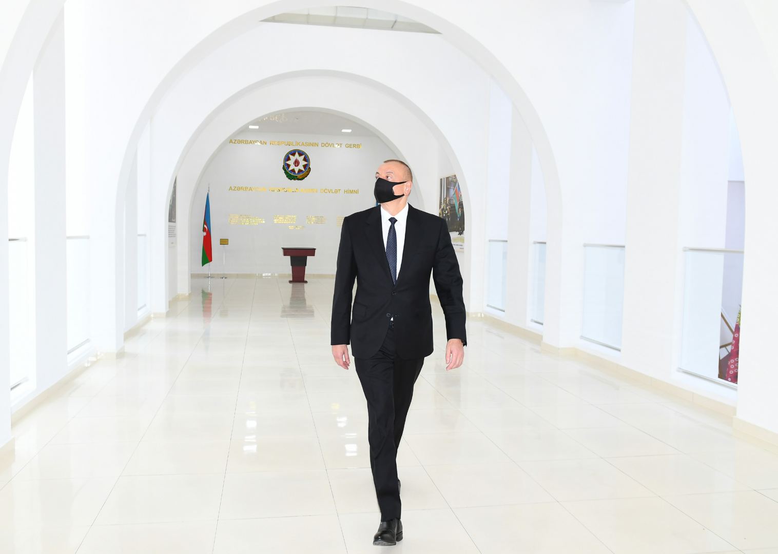 Azerbaijani president inaugurates State Symbols Museum in Mingachevir (PHOTO)