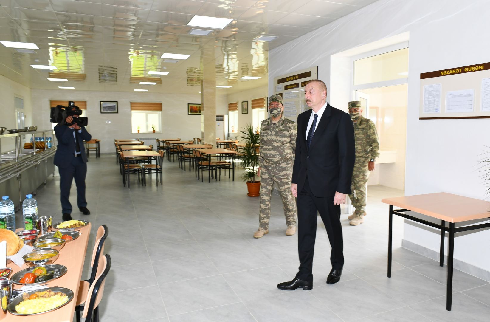 Президент Ильхам Алиев принял участие в открытии Н-ской воинской части министерства обороны (ФОТО/ВИДЕО)
