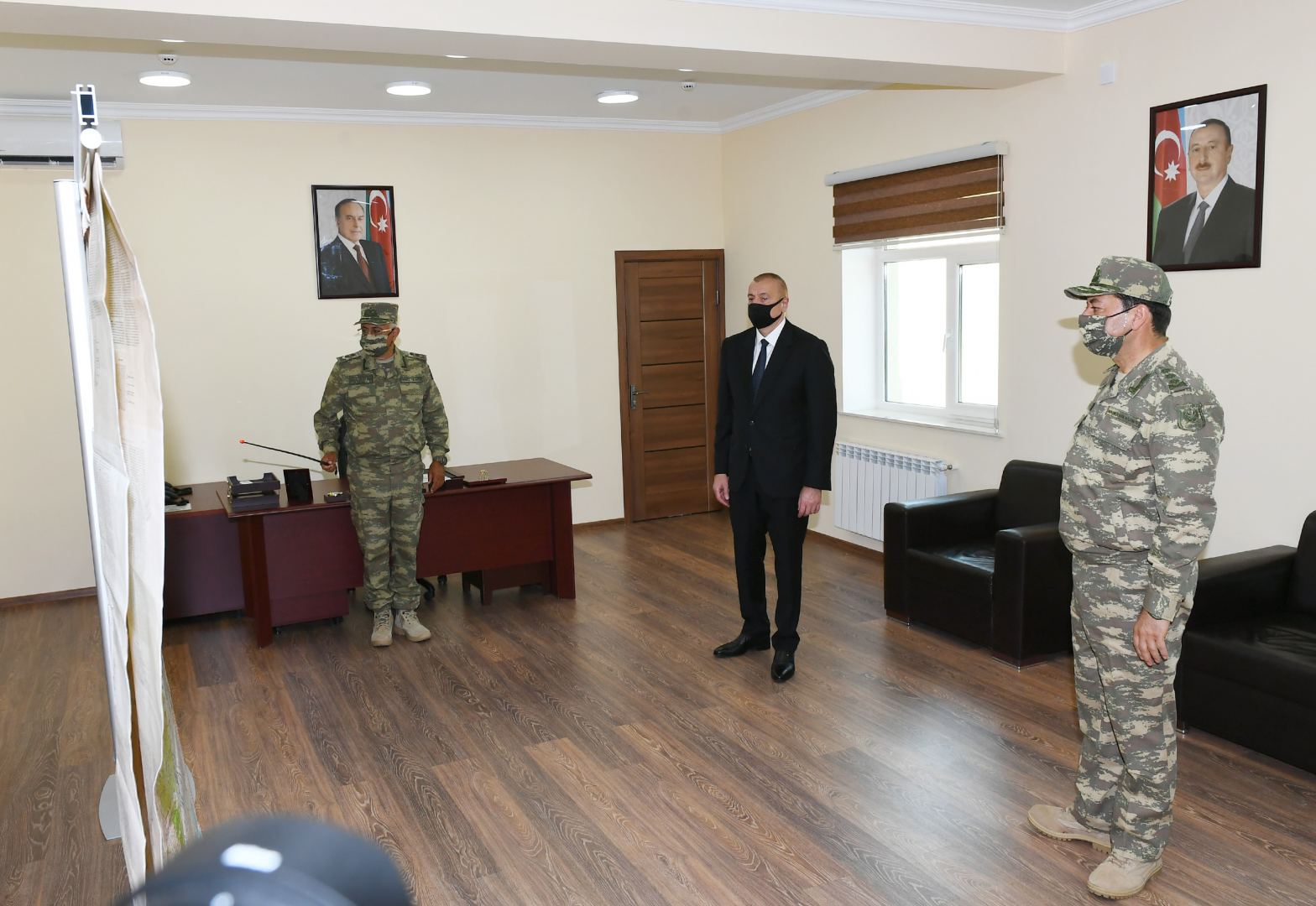 Президент Ильхам Алиев принял участие в открытии Н-ской воинской части министерства обороны (ФОТО/ВИДЕО)