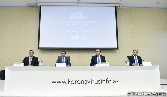 Оперативный штаб при Кабмине Азербайджана провел брифинг