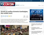 Зарубежные СМИ широко освещают военную провокацию Армении против Азербайджана (ФОТО)