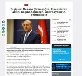 Зарубежные СМИ широко освещают военную провокацию Армении против Азербайджана (ФОТО)