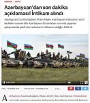 Зарубежные СМИ широко освещают военную провокацию Армении против Азербайджана (ФОТО)