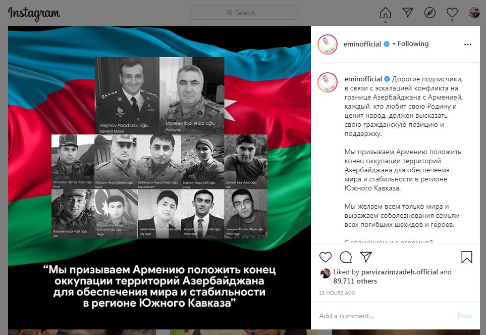 Азербайджанцы из России выступили против агрессии Армении (ВИДЕО, ФОТО)