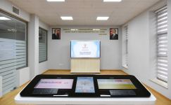 Президент Ильхам Алиев принял участие в мероприятии по сдаче в эксплуатацию  Балакенского центра автоматического управления и контроля ОАО "Азеришыг" (ФОТО)