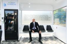 Президент Ильхам Алиев посетил памятник великому лидеру Гейдару Алиеву в Исмаиллы (ФОТО)