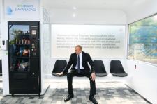 Президент Ильхам Алиев посетил памятник великому лидеру Гейдару Алиеву в Исмаиллы (ФОТО)