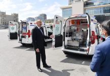По поручению Президента Ильхама Алиева в Азербайджан доставлены новые автомобили скорой медицинской помощи (ФОТО)