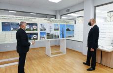 Президент Ильхам Алиев принял участие в мероприятии по сдаче в эксплуатацию  Балакенского центра автоматического управления и контроля ОАО "Азеришыг" (ФОТО)
