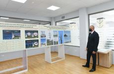 Президент Ильхам Алиев принял участие в мероприятии по сдаче в эксплуатацию  Балакенского центра автоматического управления и контроля ОАО "Азеришыг" (ФОТО)