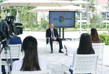 Президент Ильхам Алиев принял участие в открытии Балакенского регионального центра ASAN xidmət (ФОТО)