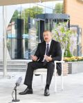 Президент Ильхам Алиев принял участие в открытии Балакенского регионального центра ASAN xidmət (ФОТО)