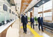 Президент Ильхам Алиев принял участие в открытии Балакенского регионального центра ASAN xidmət (ФОТО)