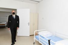 Президент Ильхам Алиев ознакомился с условиями, созданными в больнице модульного типа в Габале (ФОТО)