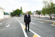 Президент Ильхам Алиев принял участие в открытии автомобильной дороги Эмирван-Вандам (ФОТО)