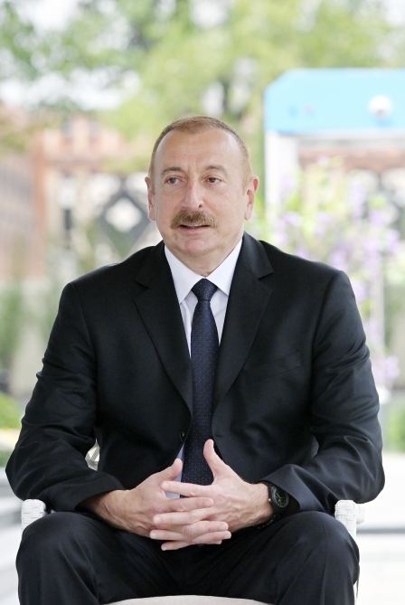 Президент Ильхам Алиев принял участие в открытии Балакенского регионального центра ASAN xidmət (ФОТО)