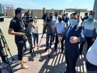 Первый день пляжного сезона на Абшероне - ФОТОРЕПОРТАЖ