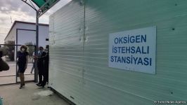 В пригороде Баку сдана в эксплуатацию больница модульного типа со спецгенератором кислорода (ФОТО)