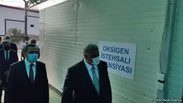 В пригороде Баку сдана в эксплуатацию больница модульного типа со спецгенератором кислорода (ФОТО)