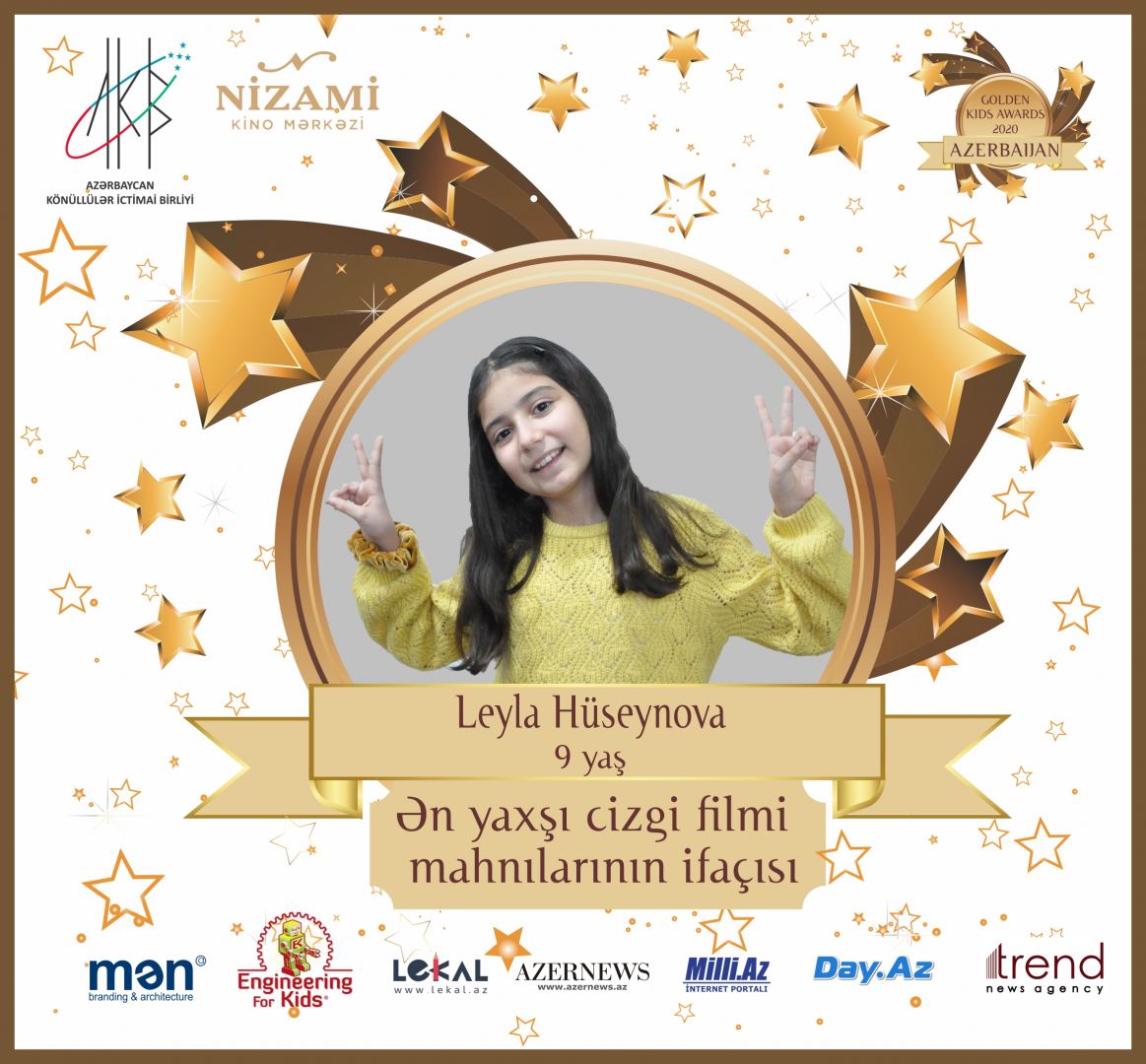 Церемония награждения Azerbaijan Golden Kids Awards 2020 пройдет в онлайн-формате (ФОТО)
