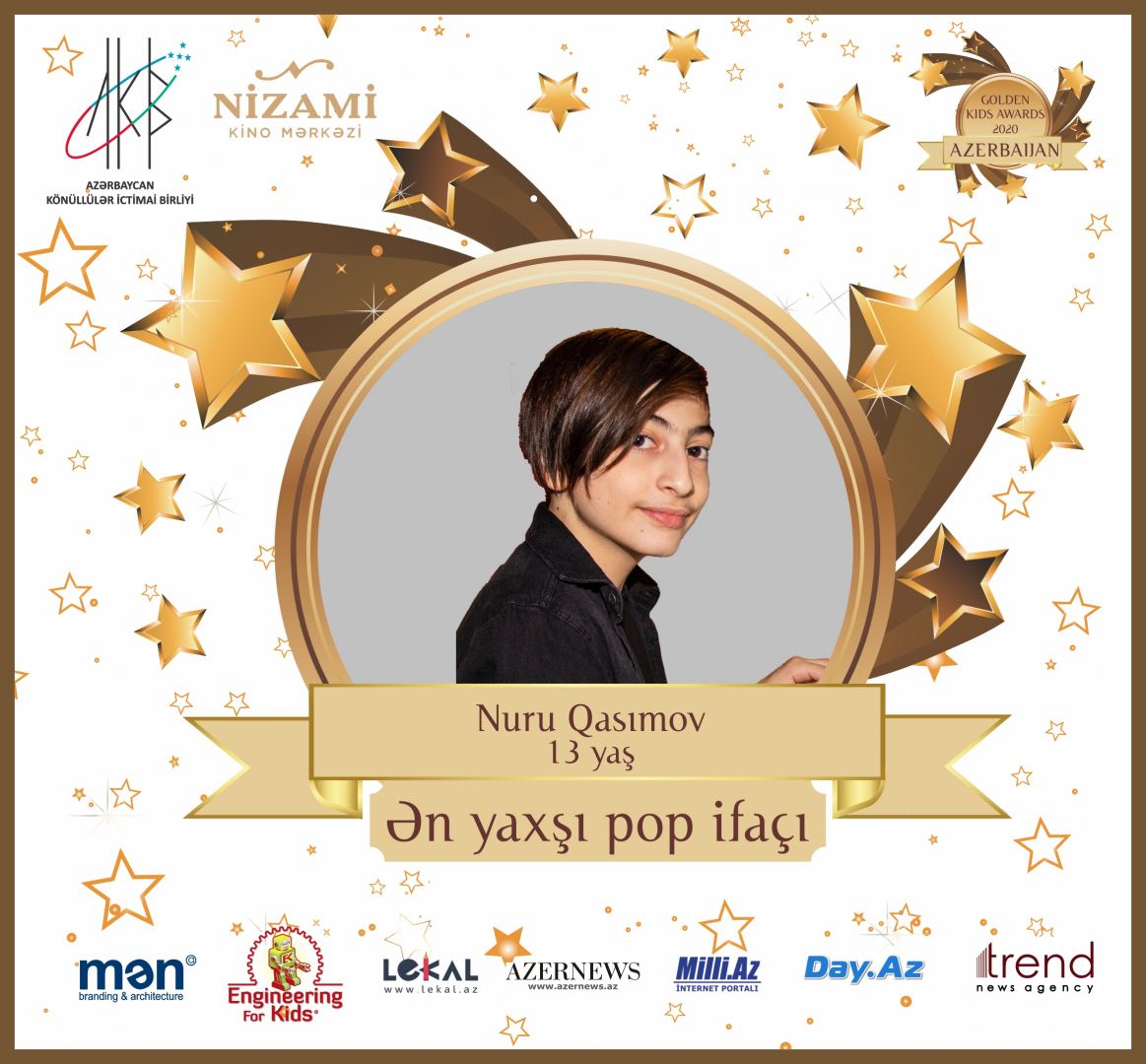 Церемония награждения Azerbaijan Golden Kids Awards 2020 пройдет в онлайн-формате (ФОТО)