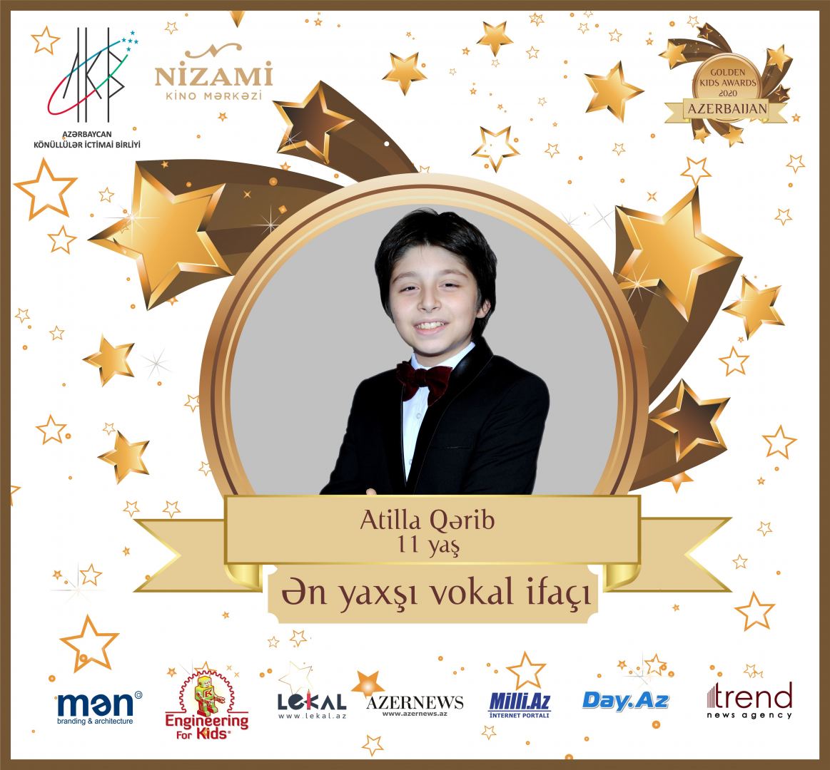 Церемония награждения Azerbaijan Golden Kids Awards 2020 пройдет в онлайн-формате (ФОТО)