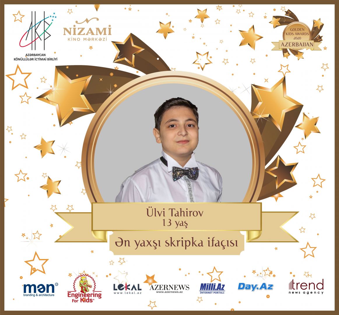 Церемония награждения Azerbaijan Golden Kids Awards 2020 пройдет в онлайн-формате (ФОТО)