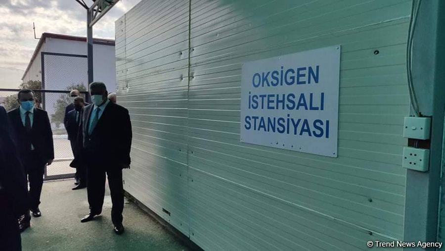 В пригороде Баку сдана в эксплуатацию больница модульного типа со спецгенератором кислорода (ФОТО)