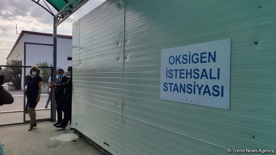 В пригороде Баку сдана в эксплуатацию больница модульного типа со спецгенератором кислорода (ФОТО)