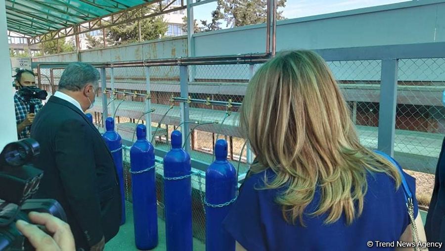В пригороде Баку сдана в эксплуатацию больница модульного типа со спецгенератором кислорода (ФОТО)